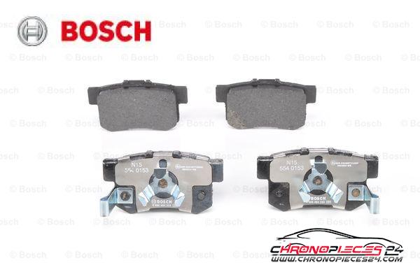 Achat de BOSCH 0 986 494 233 Kit de plaquettes de frein, frein à disque pas chères