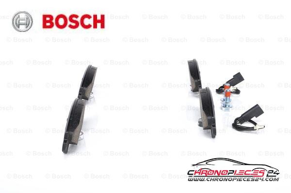 Achat de BOSCH 0 986 494 236 Kit de plaquettes de frein, frein à disque pas chères