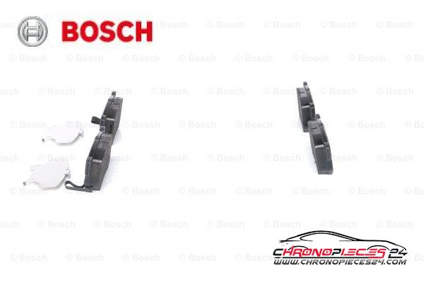 Achat de BOSCH 0 986 494 237 Kit de plaquettes de frein, frein à disque pas chères