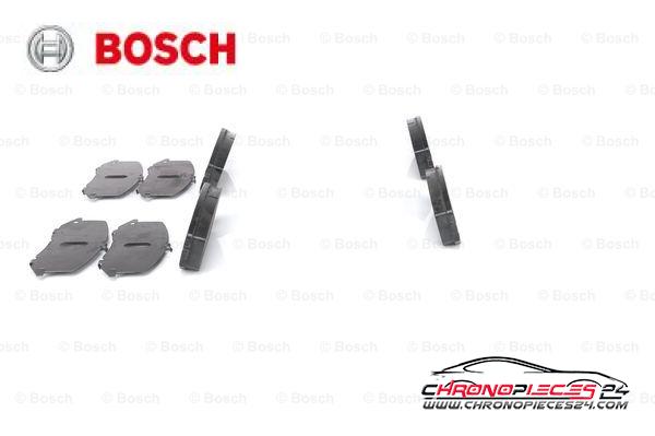 Achat de BOSCH 0 986 494 241 Kit de plaquettes de frein, frein à disque pas chères