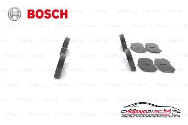 Achat de BOSCH 0 986 494 241 Kit de plaquettes de frein, frein à disque pas chères