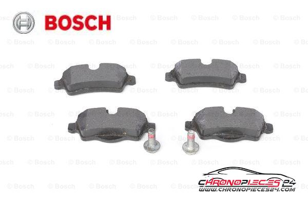 Achat de BOSCH 0 986 494 242 Kit de plaquettes de frein, frein à disque pas chères