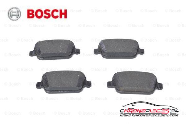 Achat de BOSCH 0 986 494 247 Kit de plaquettes de frein, frein à disque pas chères