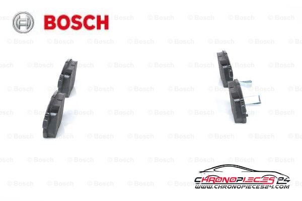 Achat de BOSCH 0 986 494 255 Kit de plaquettes de frein, frein à disque pas chères