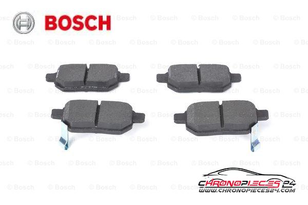 Achat de BOSCH 0 986 494 255 Kit de plaquettes de frein, frein à disque pas chères