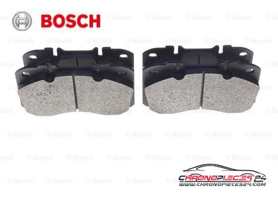 Achat de BOSCH 0 986 494 257 Kit de plaquettes de frein, frein à disque pas chères