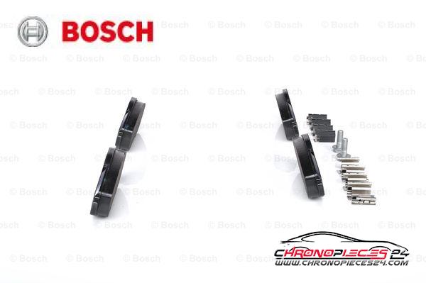 Achat de BOSCH 0 986 494 261 Kit de plaquettes de frein, frein à disque pas chères