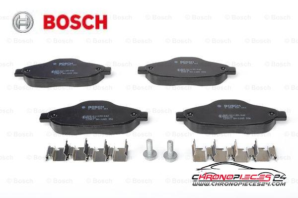 Achat de BOSCH 0 986 494 261 Kit de plaquettes de frein, frein à disque pas chères