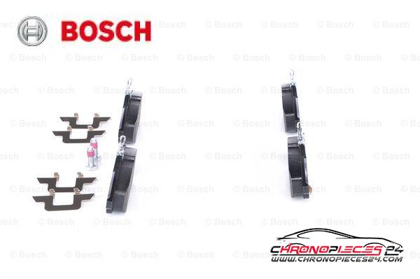 Achat de BOSCH 0 986 494 262 Kit de plaquettes de frein, frein à disque pas chères