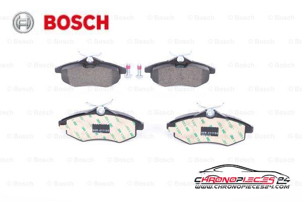 Achat de BOSCH 0 986 494 262 Kit de plaquettes de frein, frein à disque pas chères