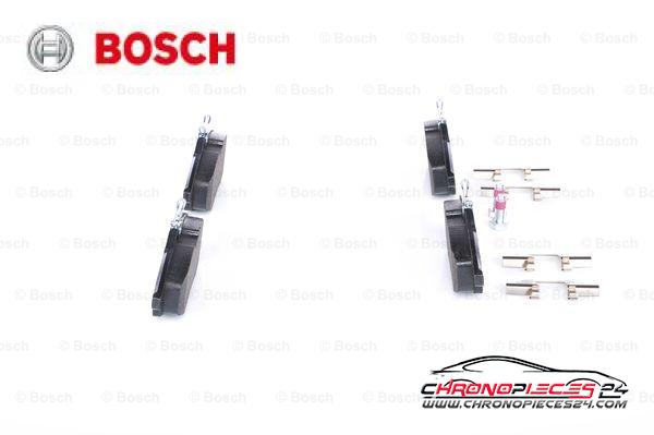 Achat de BOSCH 0 986 494 262 Kit de plaquettes de frein, frein à disque pas chères