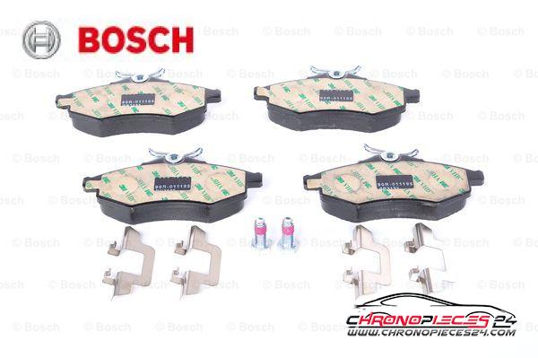 Achat de BOSCH 0 986 494 262 Kit de plaquettes de frein, frein à disque pas chères