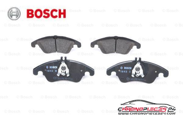 Achat de BOSCH 0 986 494 263 Kit de plaquettes de frein, frein à disque pas chères