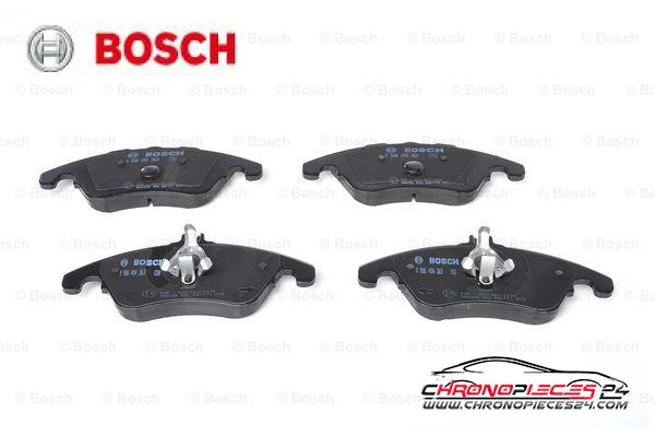 Achat de BOSCH 0 986 494 263 Kit de plaquettes de frein, frein à disque pas chères