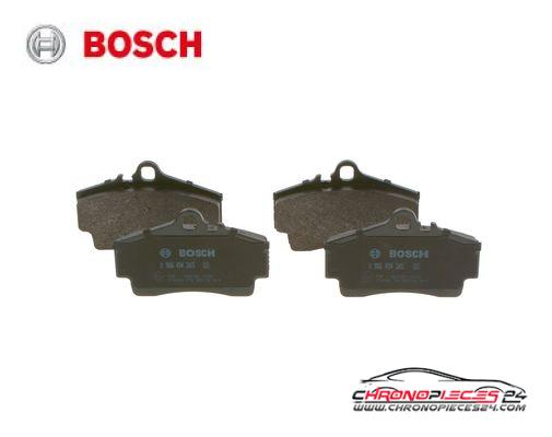 Achat de BOSCH 0 986 494 265 Kit de plaquettes de frein, frein à disque pas chères