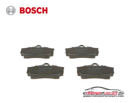 Achat de BOSCH 0 986 494 265 Kit de plaquettes de frein, frein à disque pas chères