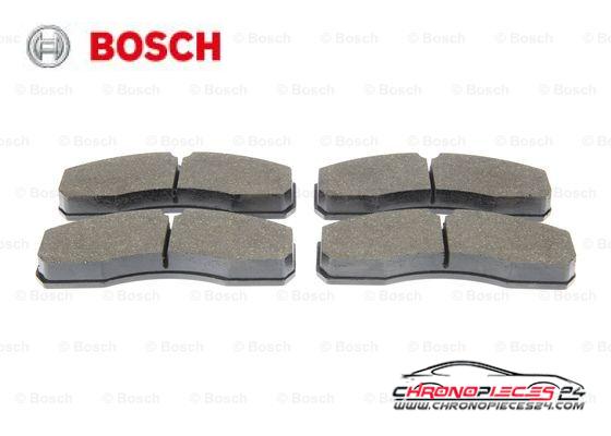 Achat de BOSCH 0 986 494 266 Kit de plaquettes de frein, frein à disque pas chères