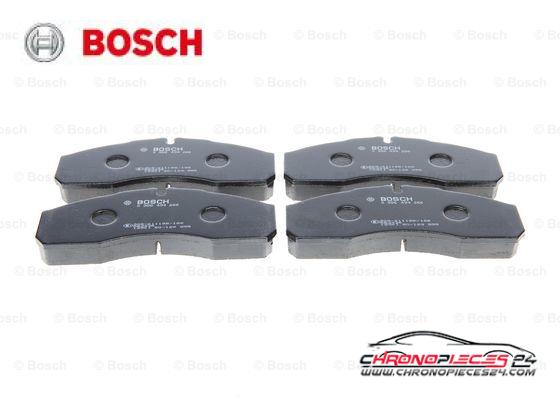 Achat de BOSCH 0 986 494 266 Kit de plaquettes de frein, frein à disque pas chères