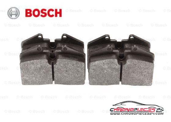 Achat de BOSCH 0 986 494 267 Kit de plaquettes de frein, frein à disque pas chères