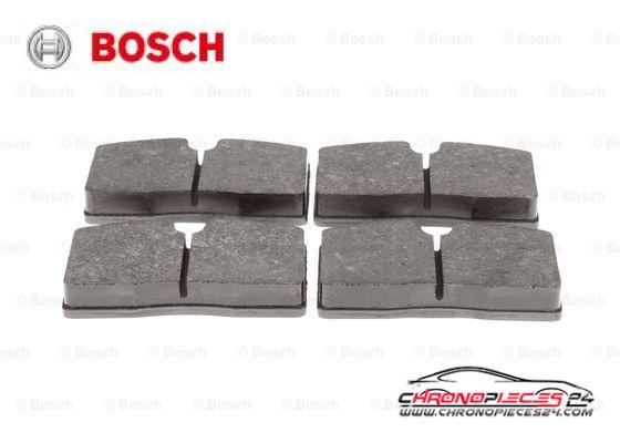 Achat de BOSCH 0 986 494 267 Kit de plaquettes de frein, frein à disque pas chères