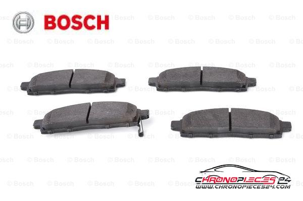 Achat de BOSCH 0 986 494 268 Kit de plaquettes de frein, frein à disque pas chères