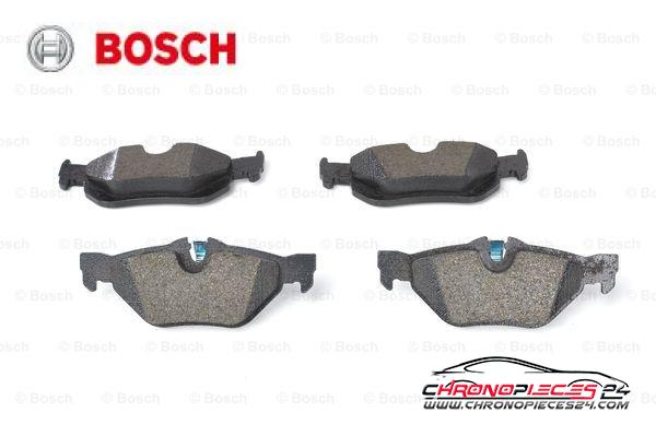 Achat de BOSCH 0 986 494 272 Kit de plaquettes de frein, frein à disque pas chères