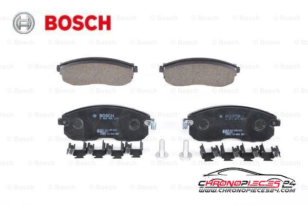 Achat de BOSCH 0 986 494 277 Kit de plaquettes de frein, frein à disque pas chères