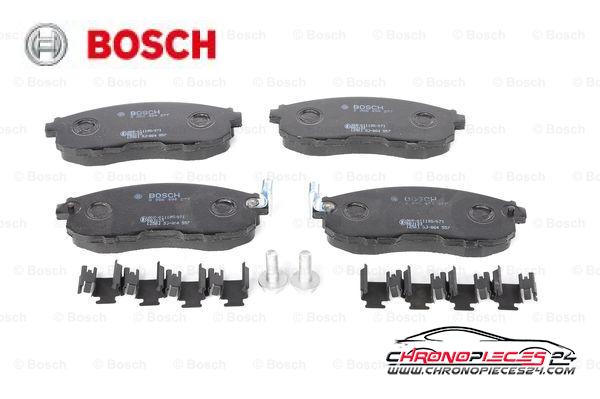 Achat de BOSCH 0 986 494 277 Kit de plaquettes de frein, frein à disque pas chères