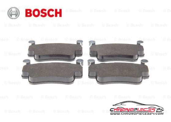 Achat de BOSCH 0 986 494 281 Kit de plaquettes de frein, frein à disque pas chères