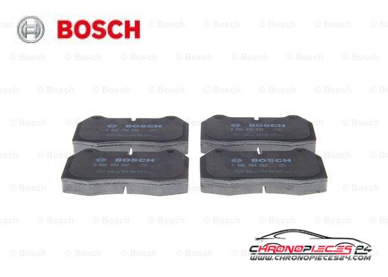 Achat de BOSCH 0 986 494 282 Kit de plaquettes de frein, frein à disque pas chères