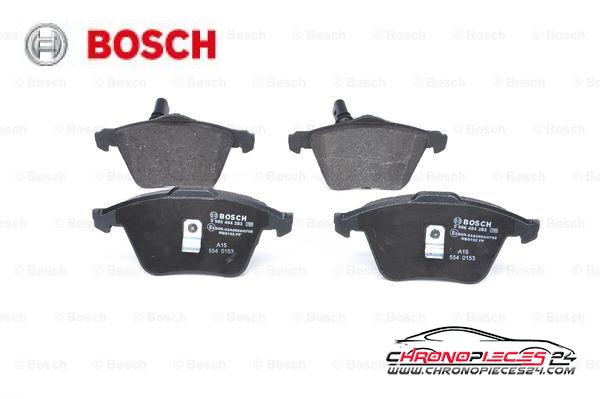 Achat de BOSCH 0 986 494 283 Kit de plaquettes de frein, frein à disque pas chères