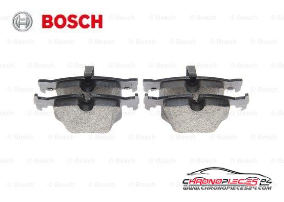 Achat de BOSCH 0 986 494 286 Kit de plaquettes de frein, frein à disque pas chères