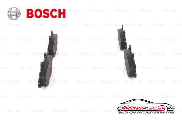 Achat de BOSCH 0 986 494 287 Kit de plaquettes de frein, frein à disque pas chères