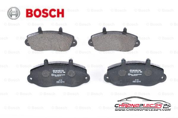 Achat de BOSCH 0 986 494 288 Kit de plaquettes de frein, frein à disque pas chères