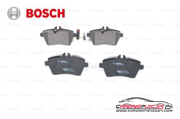 Achat de BOSCH 0 986 494 290 Kit de plaquettes de frein, frein à disque pas chères