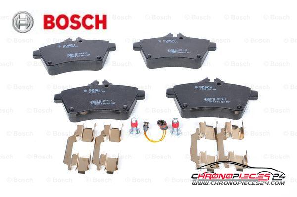 Achat de BOSCH 0 986 494 290 Kit de plaquettes de frein, frein à disque pas chères