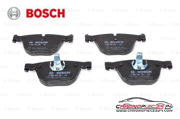 Achat de BOSCH 0 986 494 294 Kit de plaquettes de frein, frein à disque pas chères