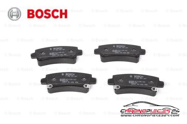 Achat de BOSCH 0 986 494 297 Kit de plaquettes de frein, frein à disque pas chères