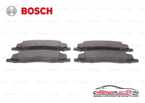 Achat de BOSCH 0 986 494 298 Kit de plaquettes de frein, frein à disque pas chères