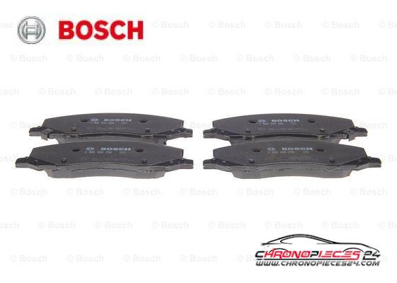 Achat de BOSCH 0 986 494 298 Kit de plaquettes de frein, frein à disque pas chères