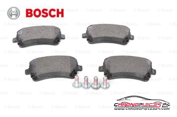 Achat de BOSCH 0 986 494 303 Kit de plaquettes de frein, frein à disque pas chères