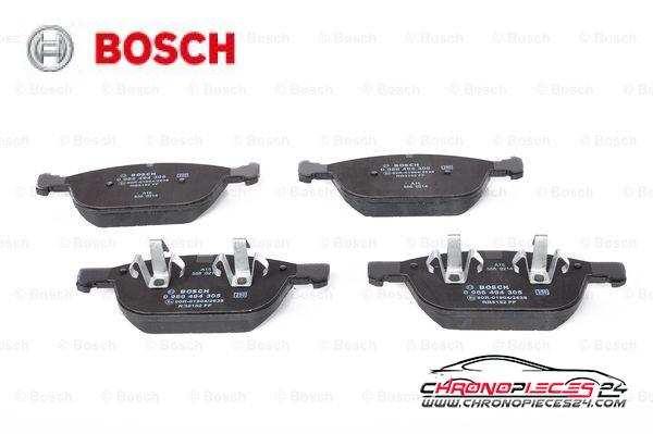 Achat de BOSCH 0 986 494 305 Kit de plaquettes de frein, frein à disque pas chères