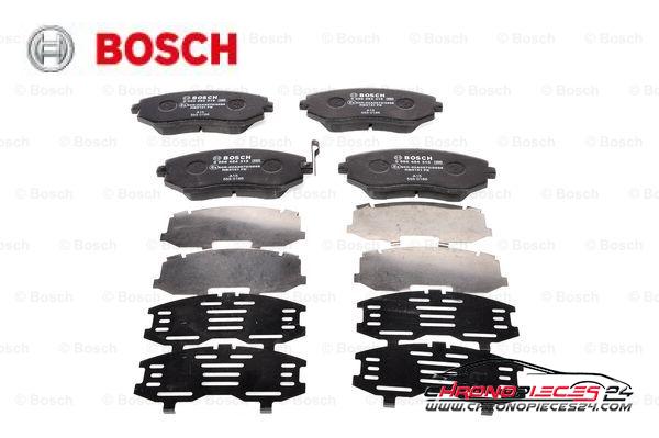 Achat de BOSCH 0 986 494 315 Kit de plaquettes de frein, frein à disque pas chères