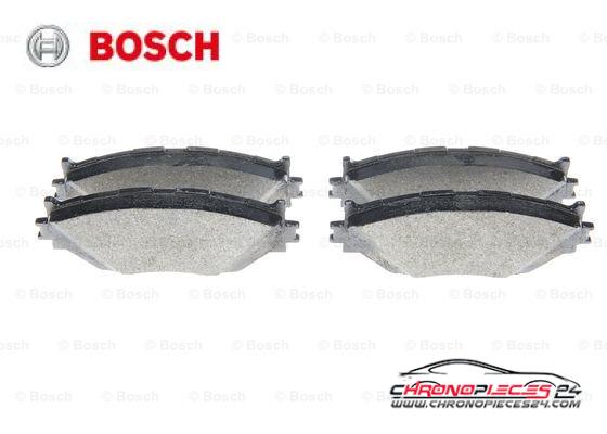 Achat de BOSCH 0 986 494 316 Kit de plaquettes de frein, frein à disque pas chères