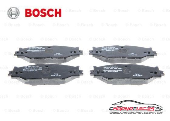 Achat de BOSCH 0 986 494 316 Kit de plaquettes de frein, frein à disque pas chères