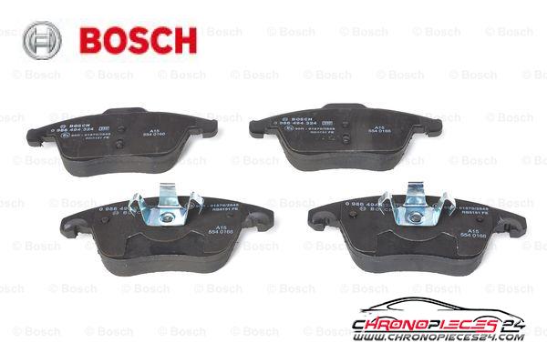 Achat de BOSCH 0 986 494 324 Kit de plaquettes de frein, frein à disque pas chères