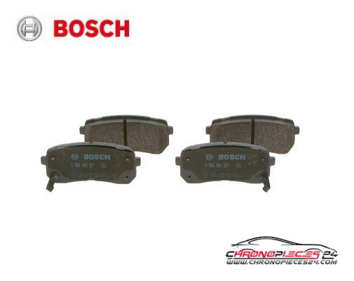 Achat de BOSCH 0 986 494 327 Kit de plaquettes de frein, frein à disque pas chères