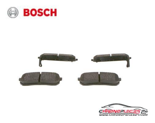 Achat de BOSCH 0 986 494 327 Kit de plaquettes de frein, frein à disque pas chères