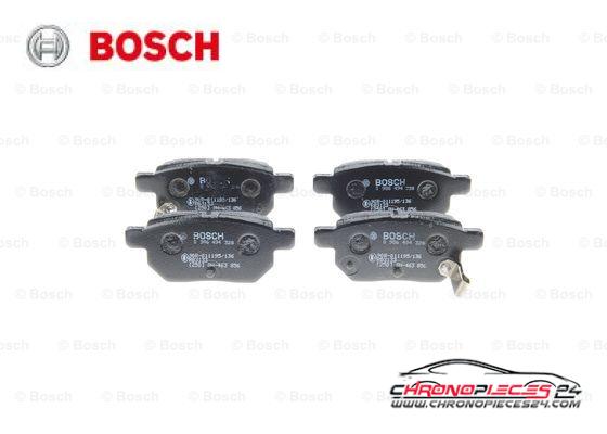 Achat de BOSCH 0 986 494 328 Kit de plaquettes de frein, frein à disque pas chères