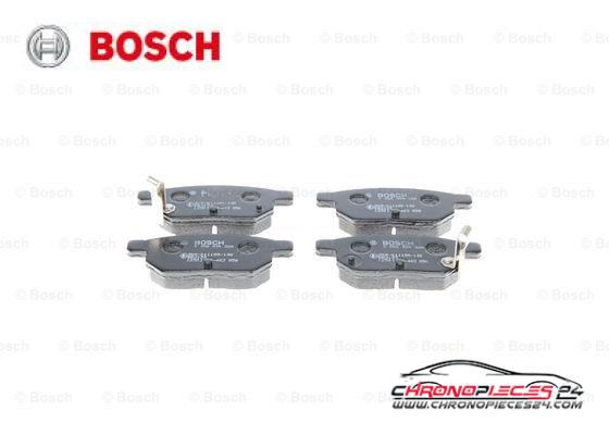 Achat de BOSCH 0 986 494 328 Kit de plaquettes de frein, frein à disque pas chères